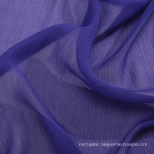 10M/M Purple Lightweight Silk Chiffon Yoryu Fabric Yoryu Chiffon Silk Crinkle